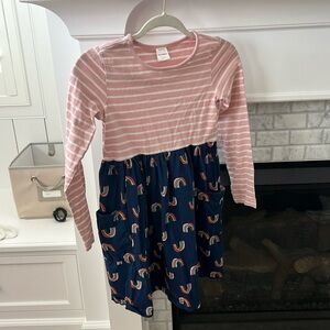 Hannah andersson long sleeve dress size 10 with pockets